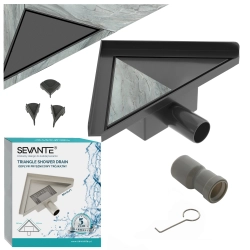 Odpływ narożny trójkątny 20...