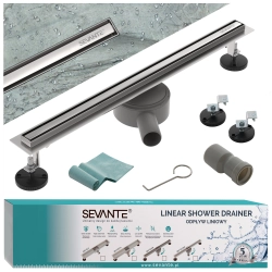 Odpływ liniowy obrotowy 70...