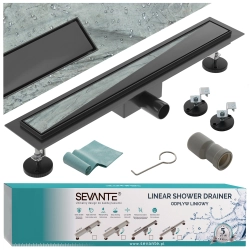 Odpływ liniowy 70 cm czarny...