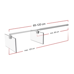 Ścianka prysznicowa walk-in 90x195cm chrom SP032 ETNA SEVANTE