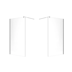 Ścianka prysznicowa walk-in 90x195cm chrom SP032 ETNA SEVANTE