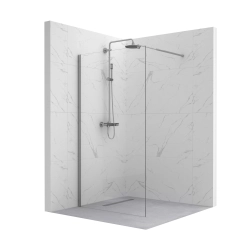 Ścianka prysznicowa walk-in 90x195cm chrom SP032 ETNA SEVANTE