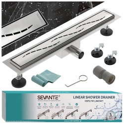 Odpływ liniowy 80 cm inox...