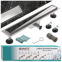 Odpływ liniowy 90 cm inox...