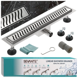 Odpływ liniowy 110 cm inox...