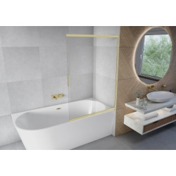 Parawan nawannowy przesuwny dwuczęściowy 80x150cm złoty PN032 MITIS SEVANTE