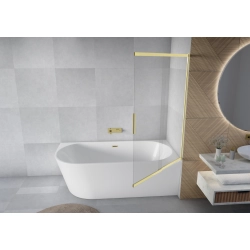 Parawan nawannowy przesuwny dwuczęściowy 80x150cm złoty PN032 MITIS SEVANTE