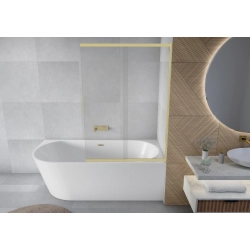Parawan nawannowy przesuwny dwuczęściowy 100x150cm złoty PN033 MITIS SEVANTE