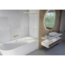 Parawan nawannowy przesuwny dwuczęściowy 100x150cm złoty PN033 MITIS SEVANTE