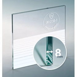 Ścianka prysznicowa walk-in 90x195cm chrom z pasami SP053 ETNA SEVANTE