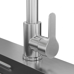 Zlewozmywak kuchenny wielofunkcyjny 75x46 cm srebrny ZK014 SEVANTE