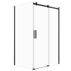 Kabina prysznicowa prostokątna 120x80cm czarna KB047 LOTUS SEVANTE