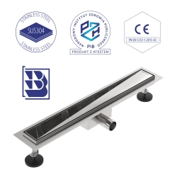 Odpływ liniowy 60 cm inox OL010 FLAT SEVANTE