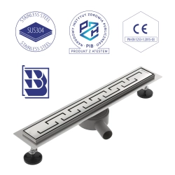 Odpływ liniowy obrotowy 90 cm inox OL028 FLAT SEVANTE
