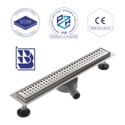 Odpływ liniowy obrotowy 60 cm inox OL025 FLAT SEVANTE