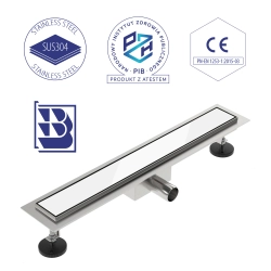 Odpływ liniowy 60 cm inox OL010 FLAT SEVANTE