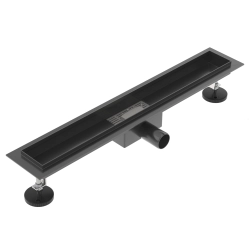 Korpus odpływu liniowego 100 cm czarny OL006 FLAT SEVANTE