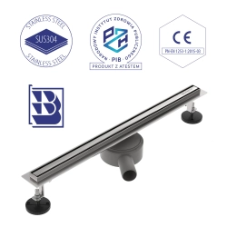 Odpływ liniowy obrotowy 60 cm inox OL039 SLIM SEVANTE