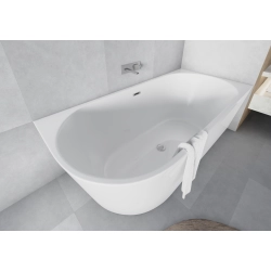 Wanna wolnostojąca owalna prawa z syfonem 150x75x58cm DIONE WW027 SEVANTE