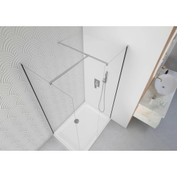 Wspornik do kabiny krzyżowy 60x80cm CHROME WS013 SEVANTE
