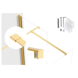 Wspornik do kabiny krzyżowy 60x80cm GOLD WS015...
