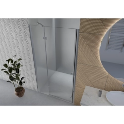 Drzwi prysznicowe do wnęki uchylne 80x190cm chrom SW074 ISALO SEVANTE