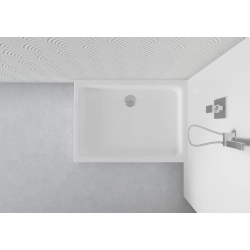 Brodzik prysznicowy prostokątny 70x90cm biały z syfonem BR159 COMFORT SEVANTE