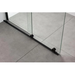 Ścianka prysznicowa walk-in 120x195cm czarna SP042 ERIS SEVANTE