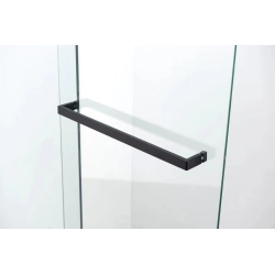Ścianka prysznicowa walk-in 120x195cm czarna SP042 ERIS SEVANTE