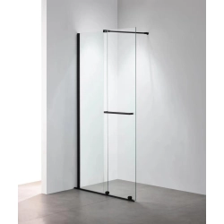 Ścianka prysznicowa walk-in 120x195cm czarna SP042 ERIS SEVANTE