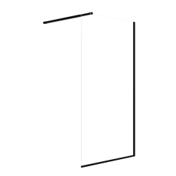 Ścianka prysznicowa walk-in 100x195cm czarna SP28 MAYON SEVANTE