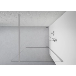 Ścianka prysznicowa walk-in 120x195cm chrom SP022 ETNA SEVANTE