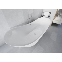 Wanna wolnostojąca owalna z syfonem 160x77x72cm LAGUNA WW018 SEVANTE