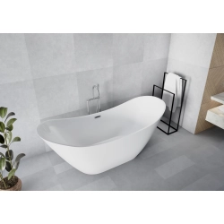 Wanna wolnostojąca owalna z syfonem 180x77x76cm LAGUNA WW020 SEVANTE