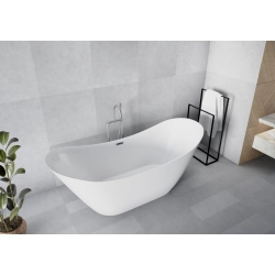 Wanna wolnostojąca owalna z syfonem 180x78x69cm ATOL WW021 SEVANTE