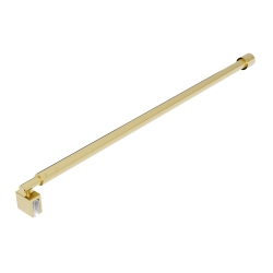 Wspornik do kabiny prostopadły regulowany 77,5-113cm ZŁOTY WS021 SEVANTE
