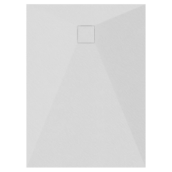 Brodzik prysznicowy prostokątny 90X80cm biały z syfonem BR064 STONE SEVANTE