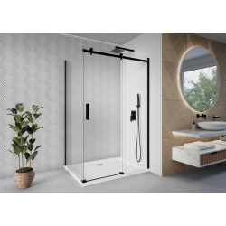 Kabina prysznicowa prostokątna 120x80cm czarna KB047 LOTUS SEVANTE