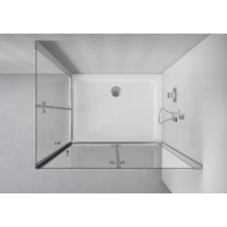 Kabina prysznicowa prostokątna 120x80cm chrom KB098 IWAKI SEVANTE