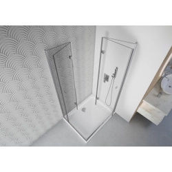 Kabina prysznicowa prostokątna 120x80cm chrom KB098 IWAKI SEVANTE