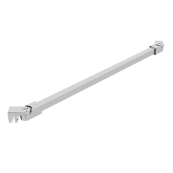 Wspornik do kabiny kątowy regulowany od 30 do 120cm chrom WS007 SEVANTE