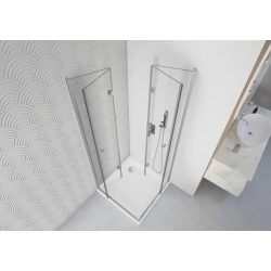 Kabina prysznicowa kwadratowa 90x90cm chrom KB015 IWAKI SEVANTE