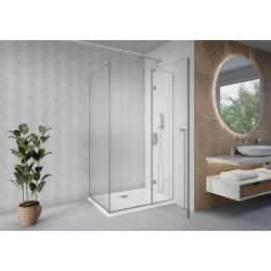 Kabina prysznicowa kwadratowa 90x90cm chrom KB033 ILEX SEVANTE