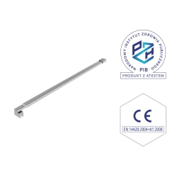 Wspornik do kabiny regulowany od 69,5 do 120cm chrom WS006 SEVANTE