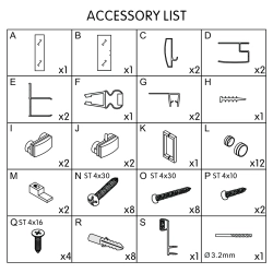 Drzwi prysznicowe do wnęki przesuwne 95x190cm czarne SW015 ASAMA SEVANTE