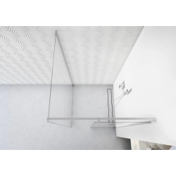 Wspornik do kabiny prostopadły regulowany 30-120 cm CHROM WS004 SEVANTE