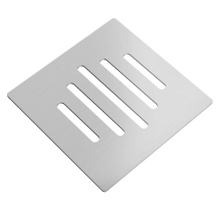 Maskownica Pokrywa odpływu syfonu kwadratowa 12,5x12,5cm Chrom Inox PO001 SEVANTE