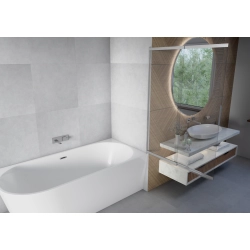 Parawan nawannowy przesuwny dwuczęściowy 80x150cm chrom PN027 MITIS SEVANTE