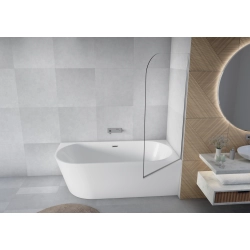 Parawan nawannowy składany jednoczęściowy 70x140cm chrom PN010 MERU SEVANTE