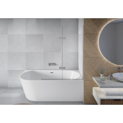 Parawan nawannowy składany dwuczęściowy 80x140cm chrom PN012 PICO SEVANTE